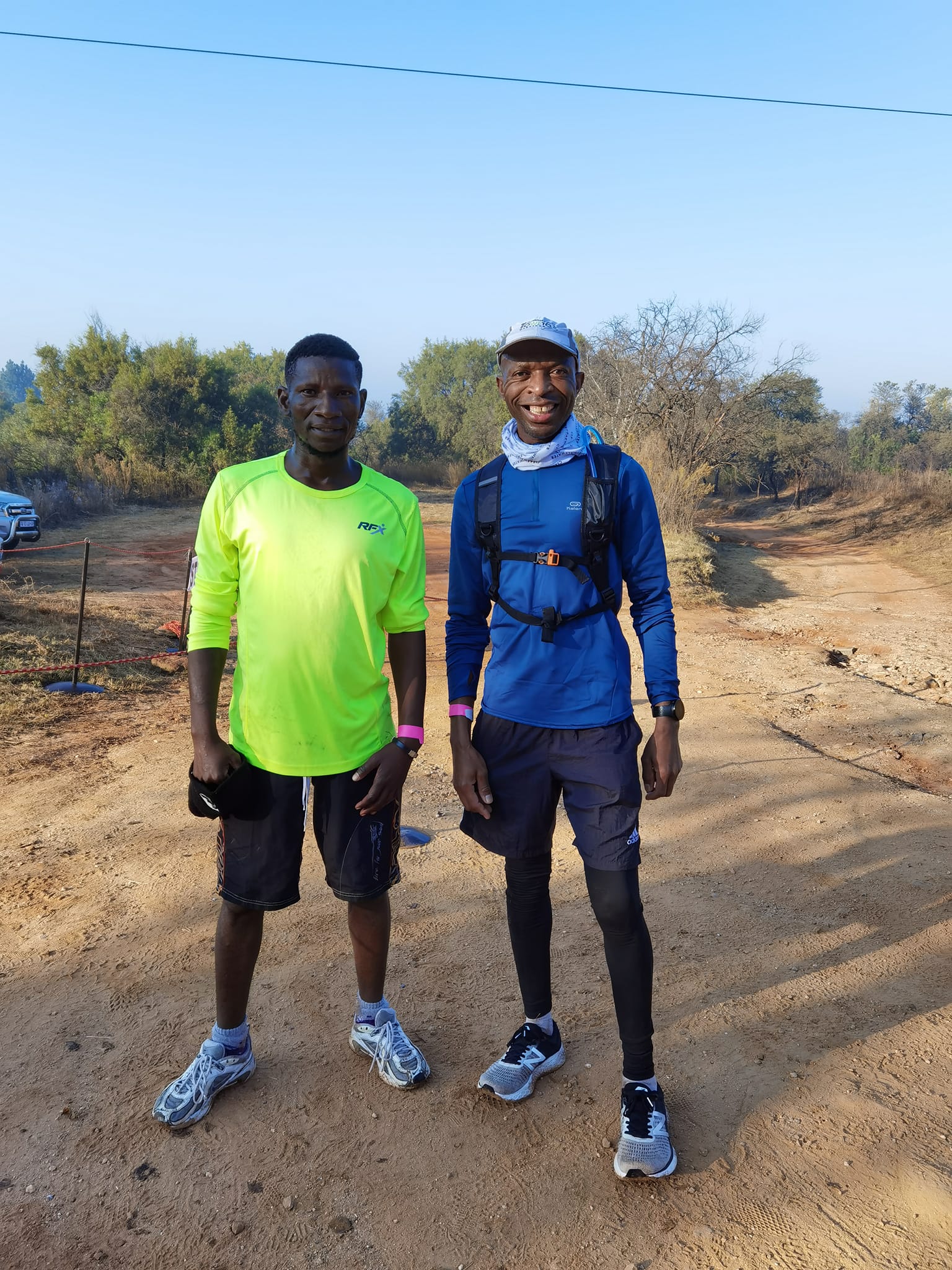 Our 1st two 12km finishers in the 2022 Run