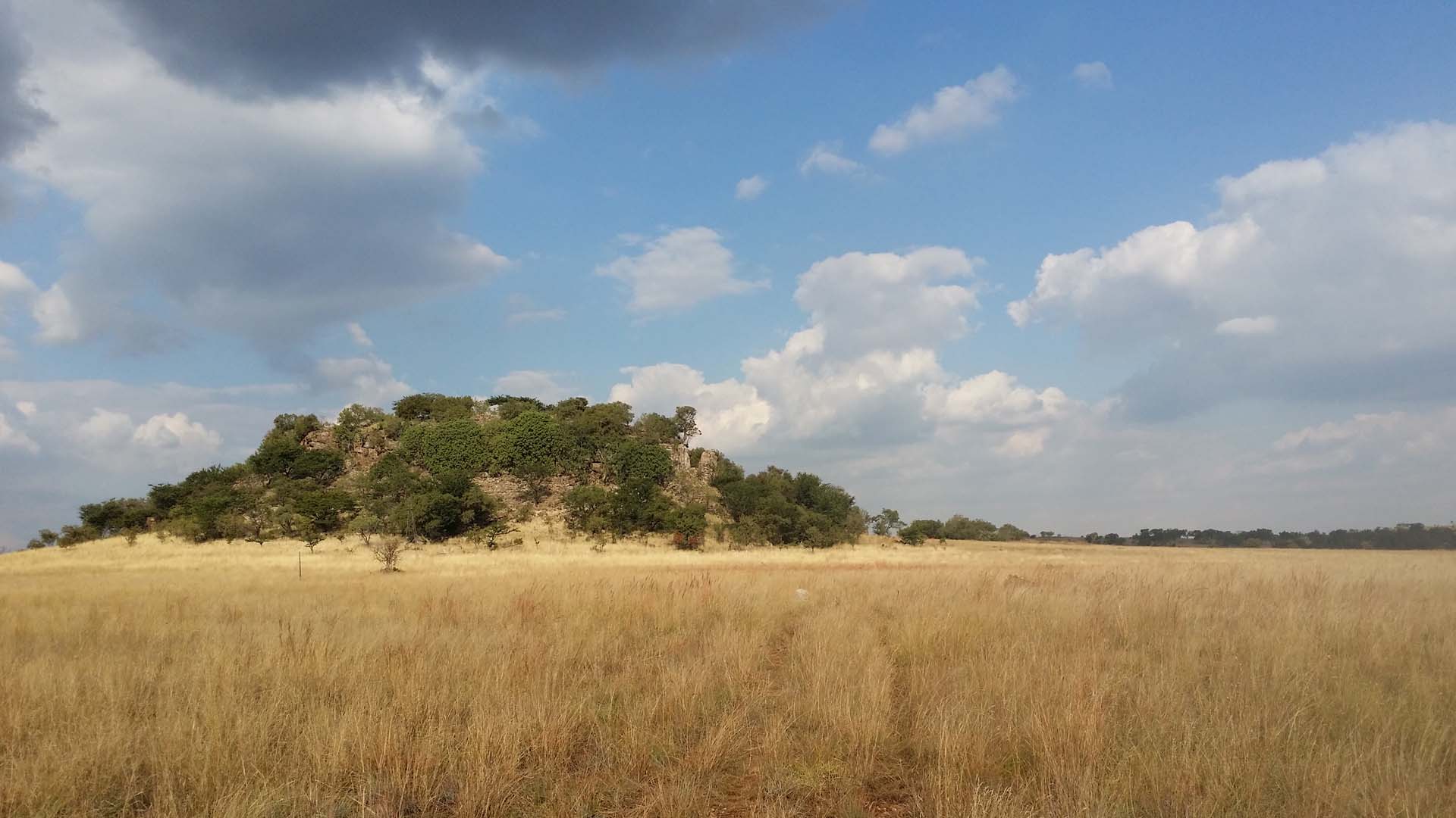 Koppie Alleen before a thunderstorm in the Crocodile River Reserve